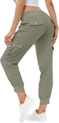MoFiz Women Lightweight Hiking Cargo Pants - Quick Dry Joggers