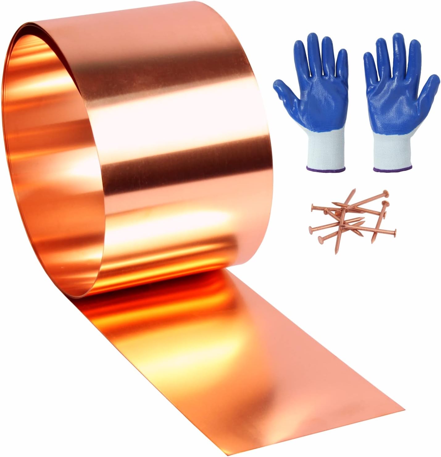 Copper Flashing 99.95% Pure Roll for DIY Projects and Roofing
