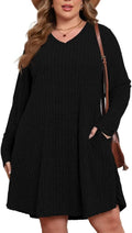 Plus Size Sweater Dress for Women by BELAROI - Cozy Style