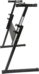 Z-Shape Adjustable Electric Piano Rack Stand for 61 Keys