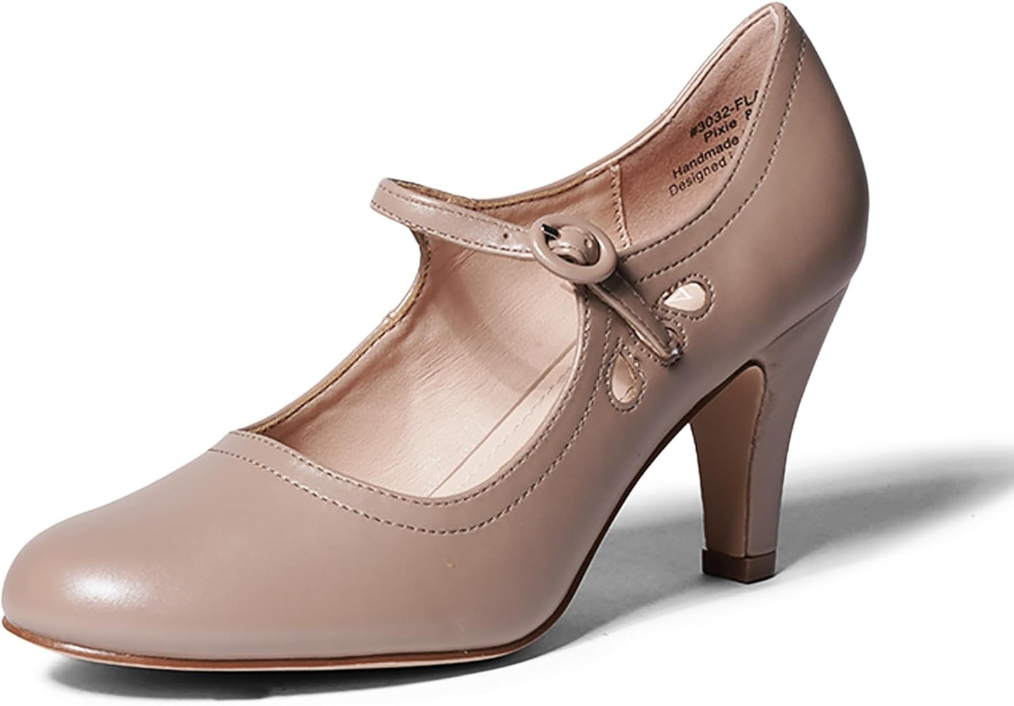 Pixie Mary Jane Shoes for Women - Retro Vintage Style Pumps