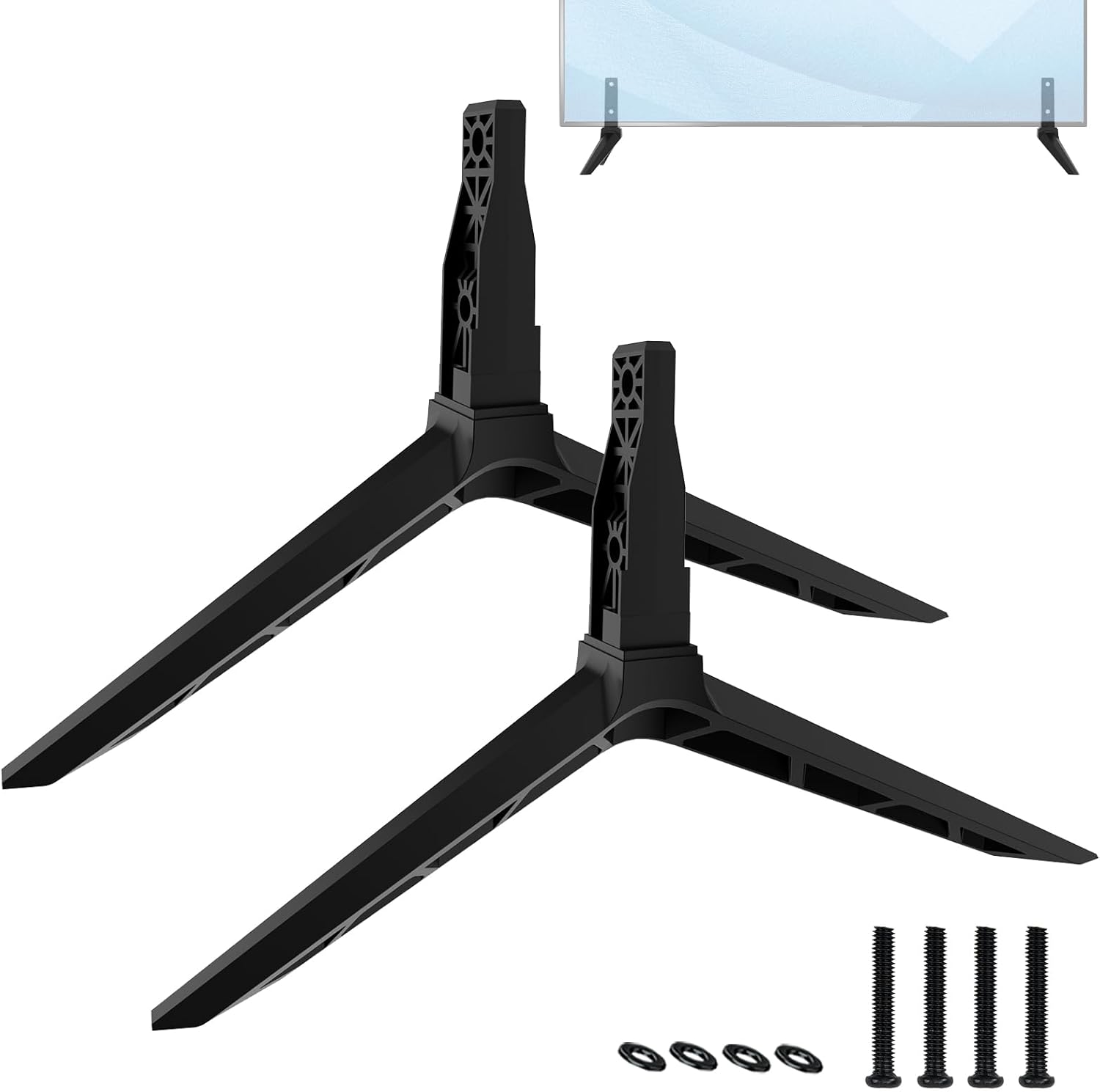 TV Legs for Vizio 43 Inch D43FX-F4 D43N-E4 Models Only