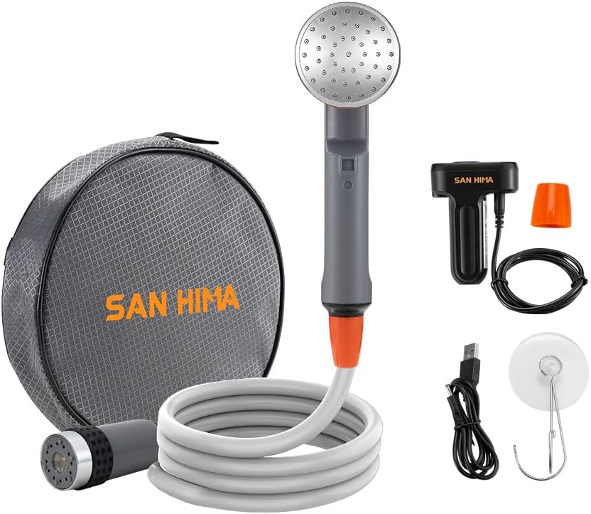 SanHima Portable Shower - Rechargeable Sprayer