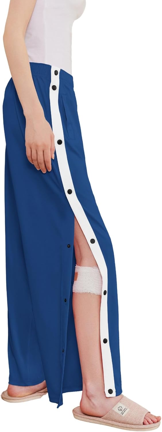Deyeek Women's Tear Away Pants for Post Surgery Recovery Comfort