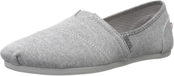 BOBS from Skechers Women's Plush Fashion Slip-On Flat Shoes