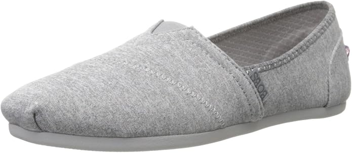 BOBS from Skechers Women's Plush Fashion Slip-On Flat Shoes