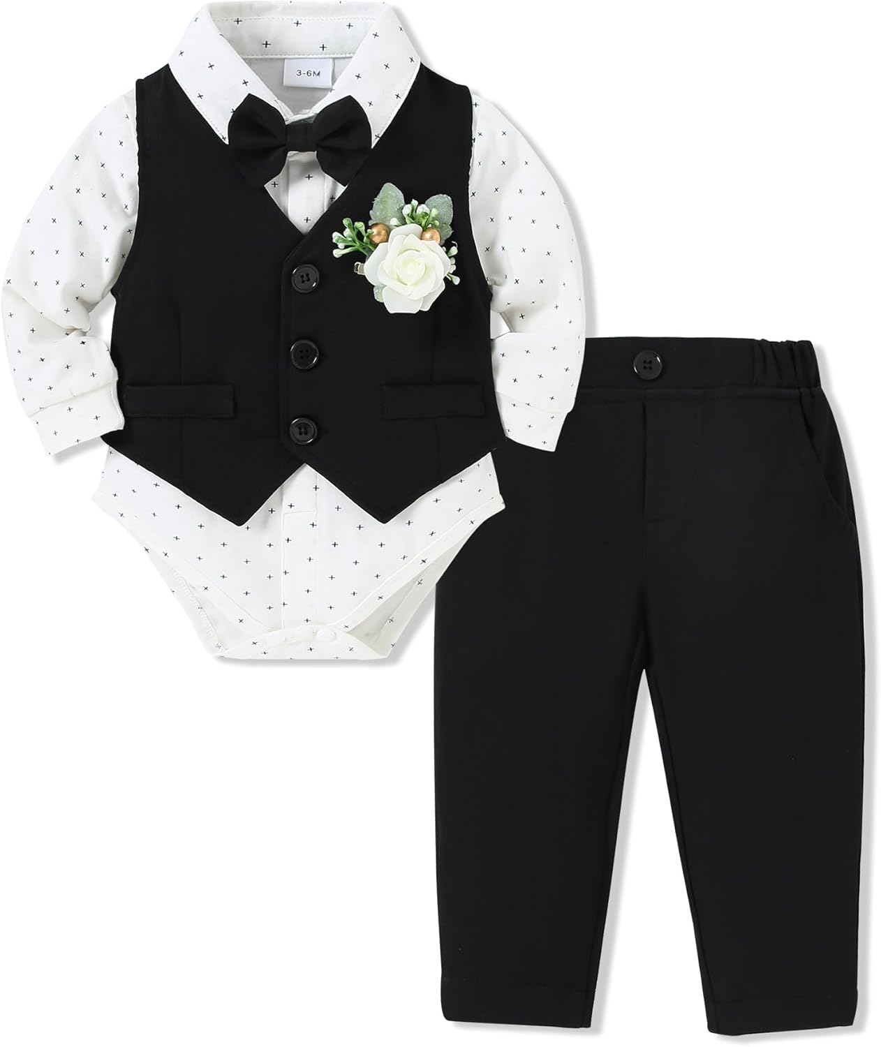 Stylish Baby Boy Clothes Suit Set for Formal Occasions