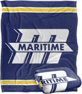 Massachusetts Maritime Academy Silky Touch Throw Blanket 60x80 - Soft