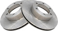 TRQ Front Brake Rotors Set Vented Compatible with 1996-2004 Toyota