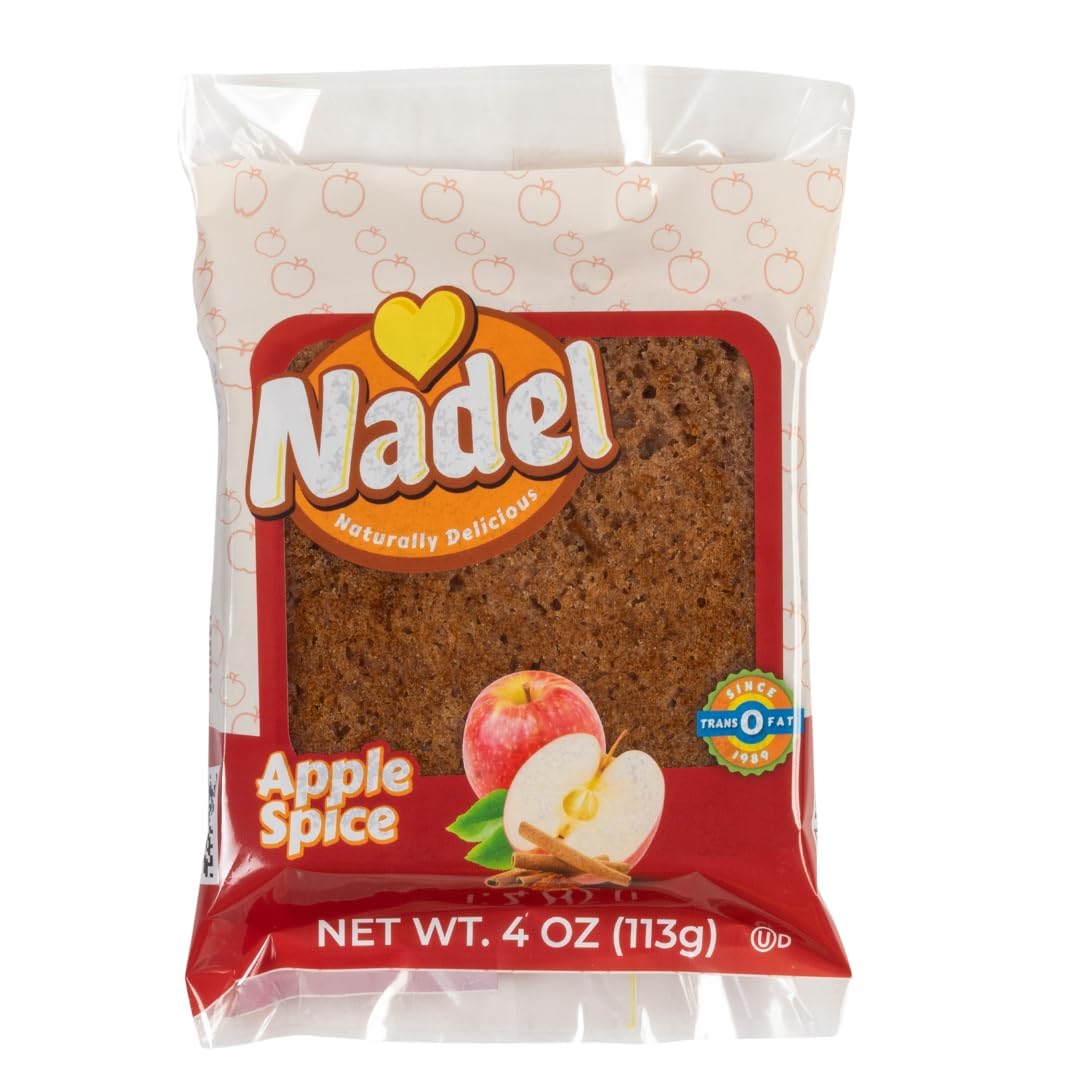 Naturally Delicious Apple Spice Cake Slices for Snacks & Lunch