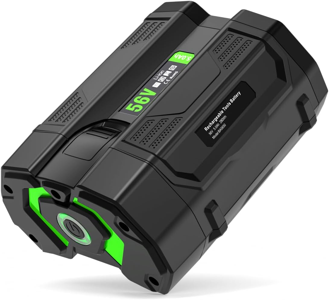 Power Up with IEFUU 56V Battery 5.0 Ah - Compatible with EGO Tools