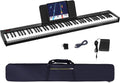 KONIX Keyboard Piano 88 Key Beginner Semi-Weighted - Portable Practice