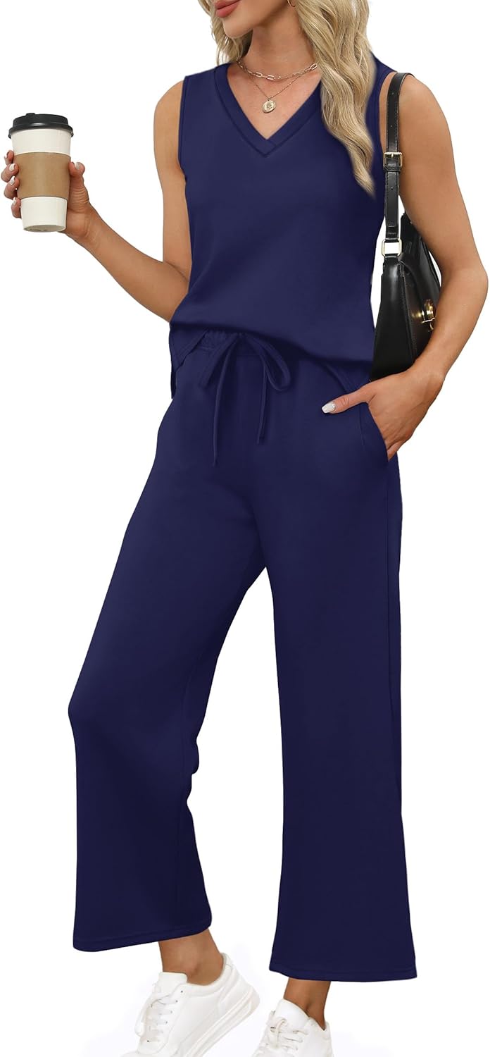 XIEERDUO Two Piece Sets for Women - Summer Vacation Outfits