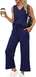 Two Piece Sets for Women Summer Vacation Travel Outfits (Style HTJJ)