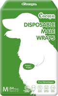 COCOYO Disposable Male Dog Wraps for Comfort and Protection