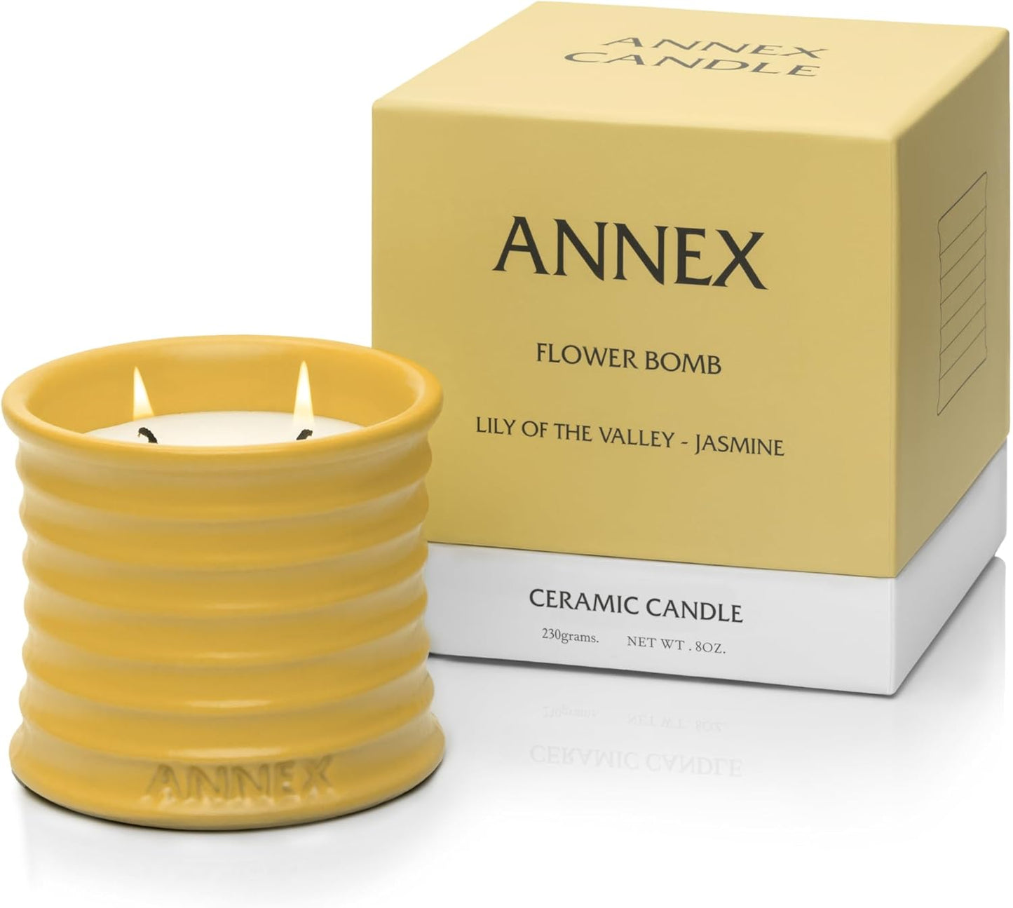 Scented Luxury Candles by Annex in Handmade Ceramic Jars