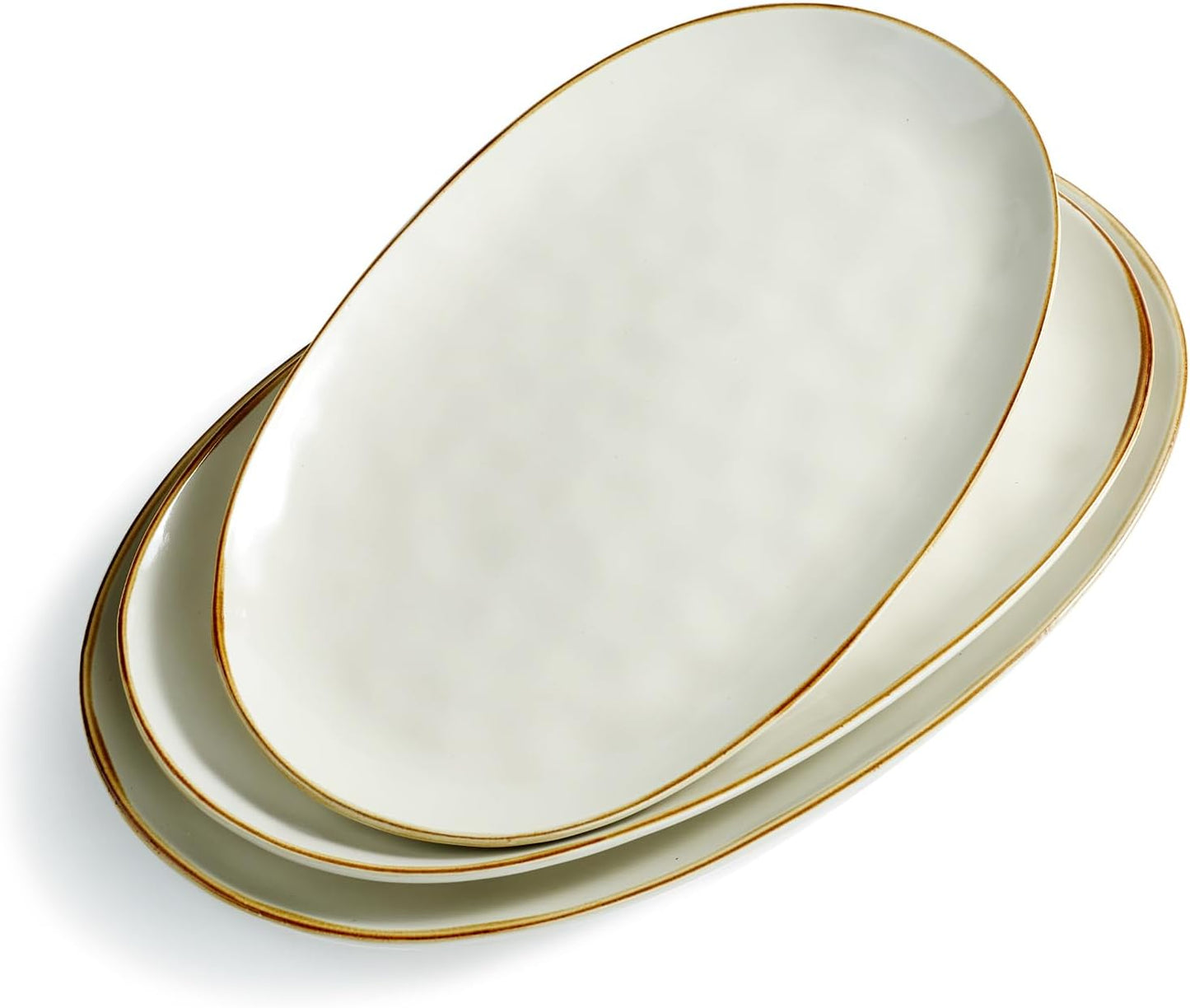 Famiware Serving Platter Set - Elegant Oval Dishes for Entertaining