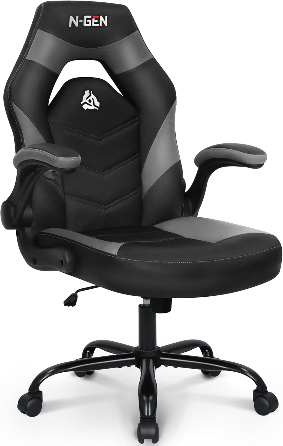 N-GEN Ergonomic Video Gaming Chair with Lumbar Support and Comfort