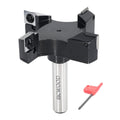 Slab Flattening Router Bit 1/2 Shank 3in Cutting Dia - Spoilboard