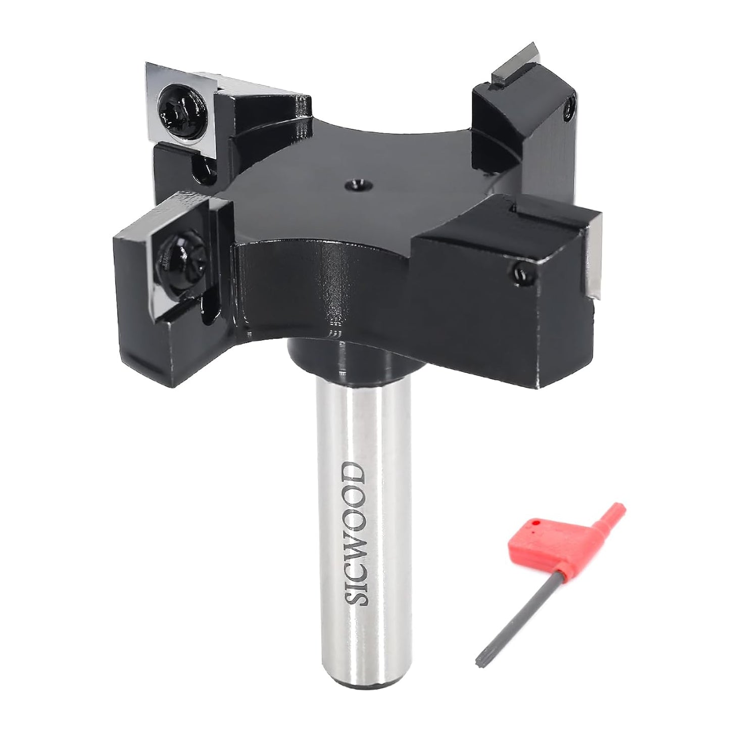 SICWOOD Slab Flattening Router Bit 3in Cutting Diameter for CNC