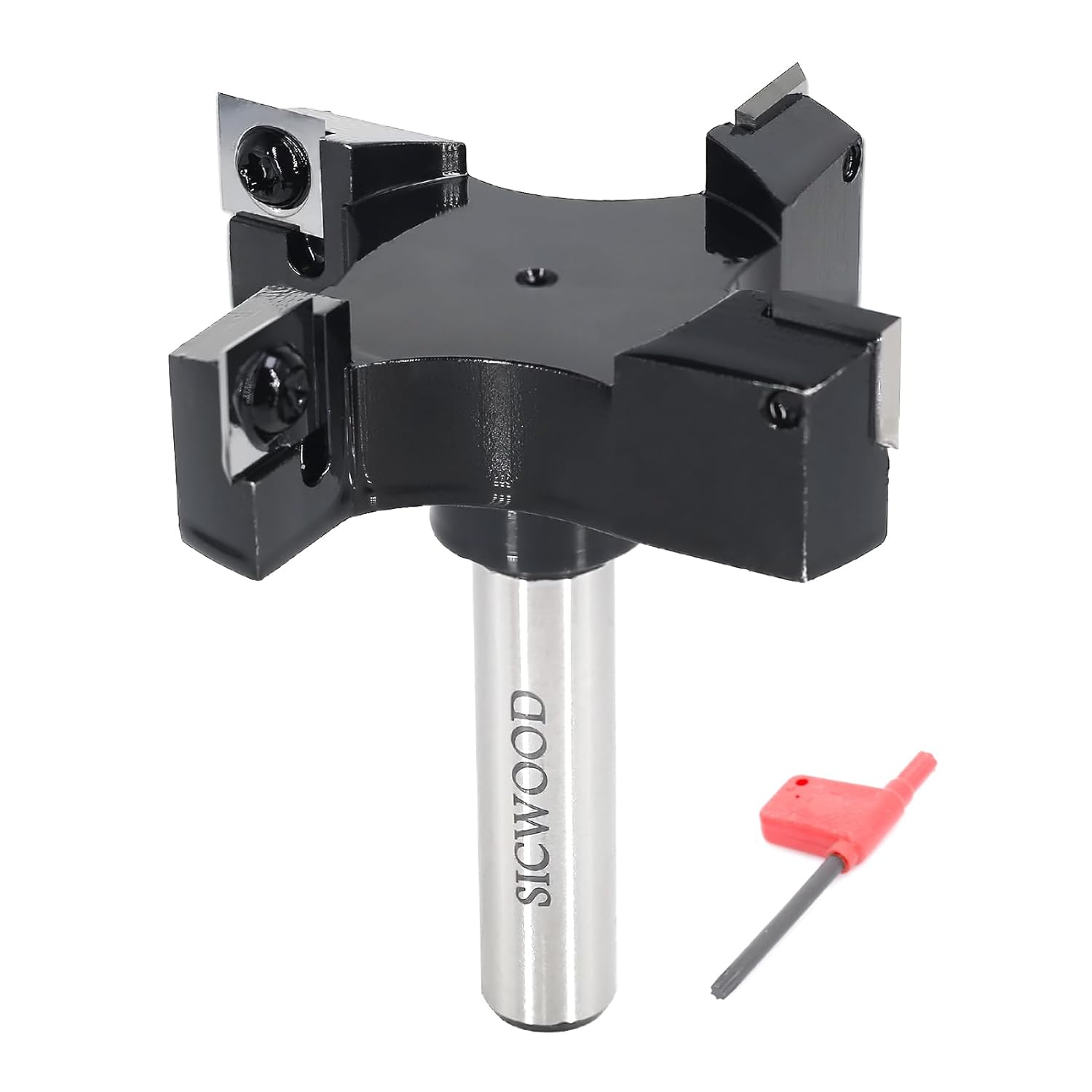 SICWOOD Slab Flattening Router Bit 3in Cutting Diameter for CNC