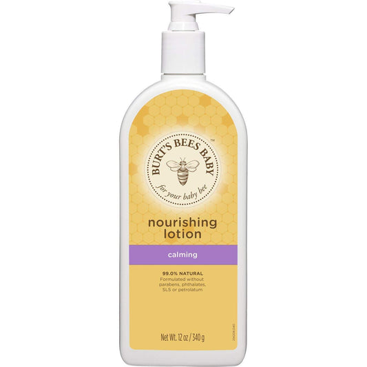 Burt's Bees Baby Lotion Duo for Calming Nourishment