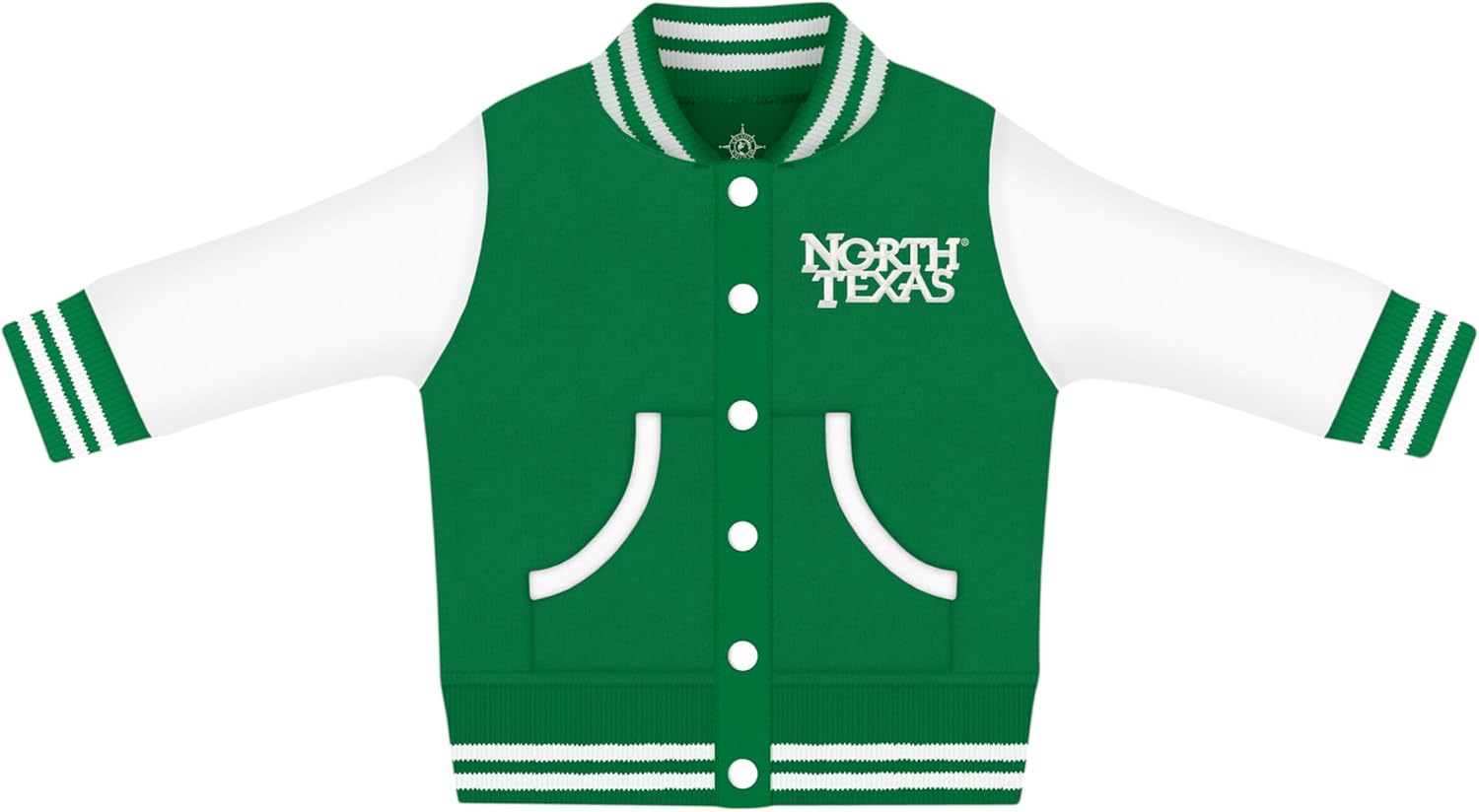 Creative Knitwear College Baby Varsity Jacket for Little Fans