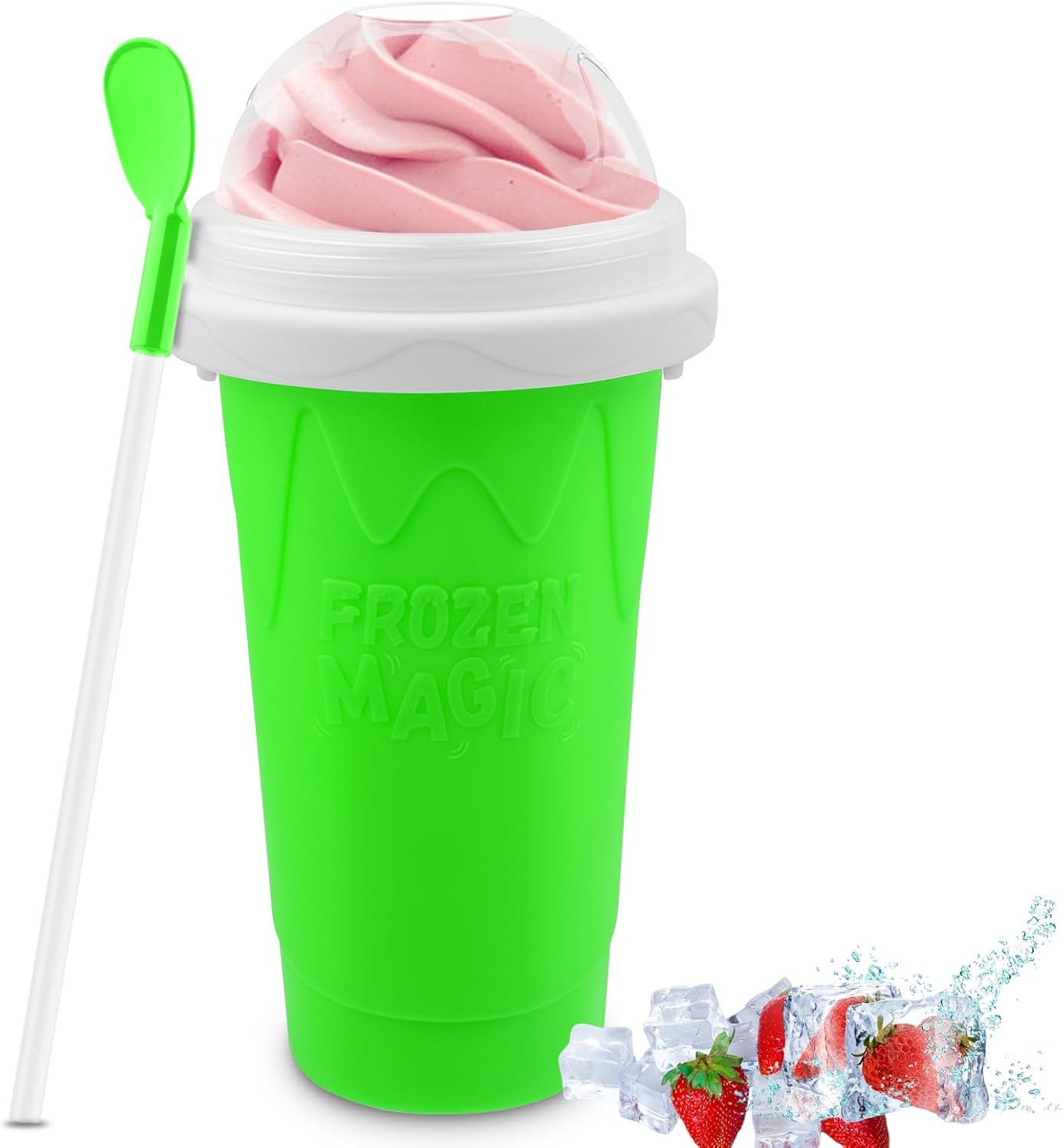 Portable Double Layer Slushie Maker - Instant Frosty Fun!