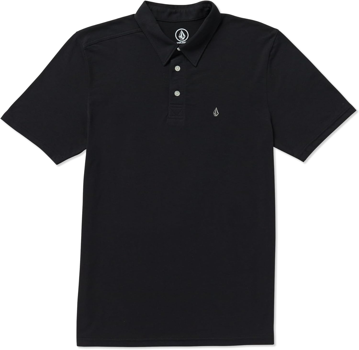 Volcom Mens Banger Polo Shirt with Embroidered Logo and Style