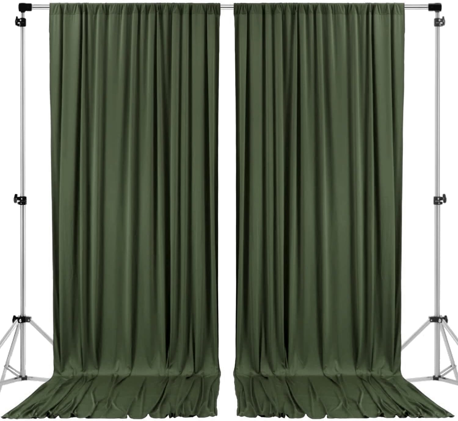 10ft x 8ft IFR Polyester Backdrop Drapes for Events