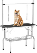 46in Dog Grooming Table for Large Dogs - Foldable Professional Table
