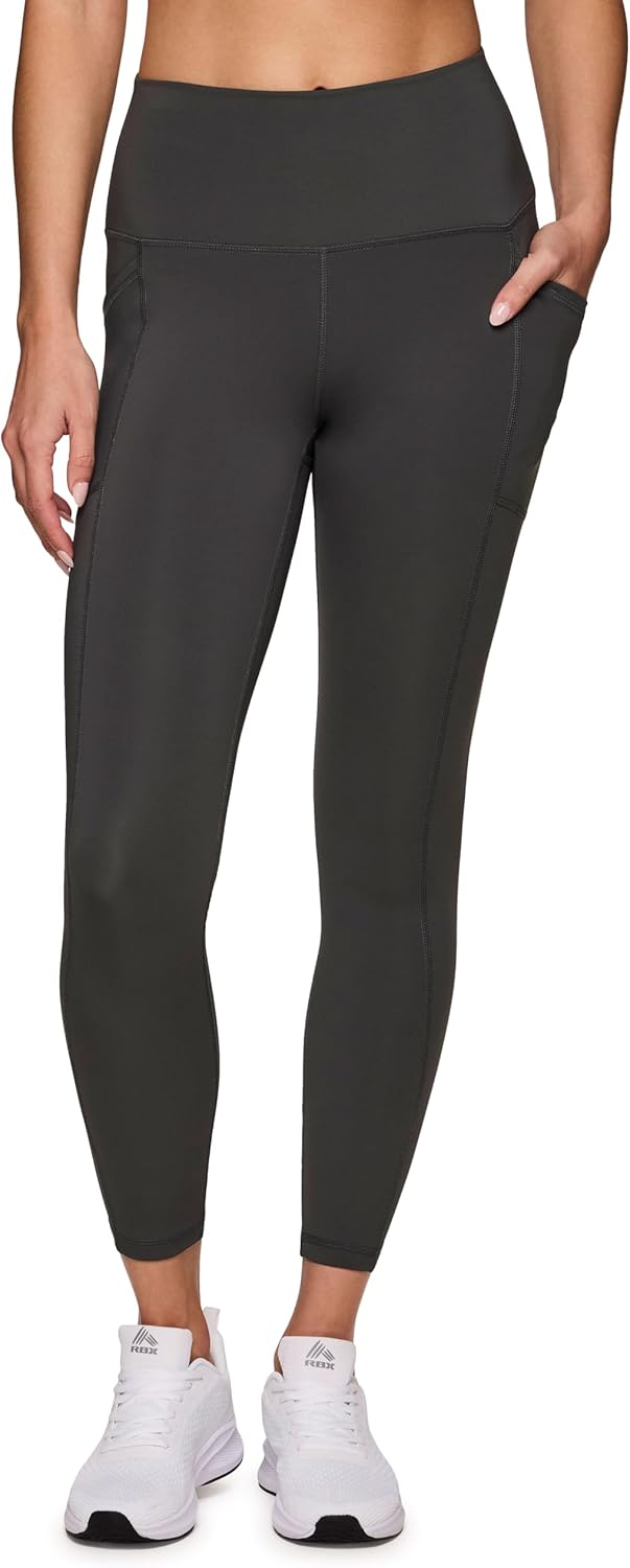 RBX Active High Waisted Squat Proof Ankle Length Leggings