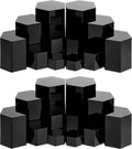 Hexagonal Jewelry Display Risers Stands Acrylic Showcase - 24 Pack