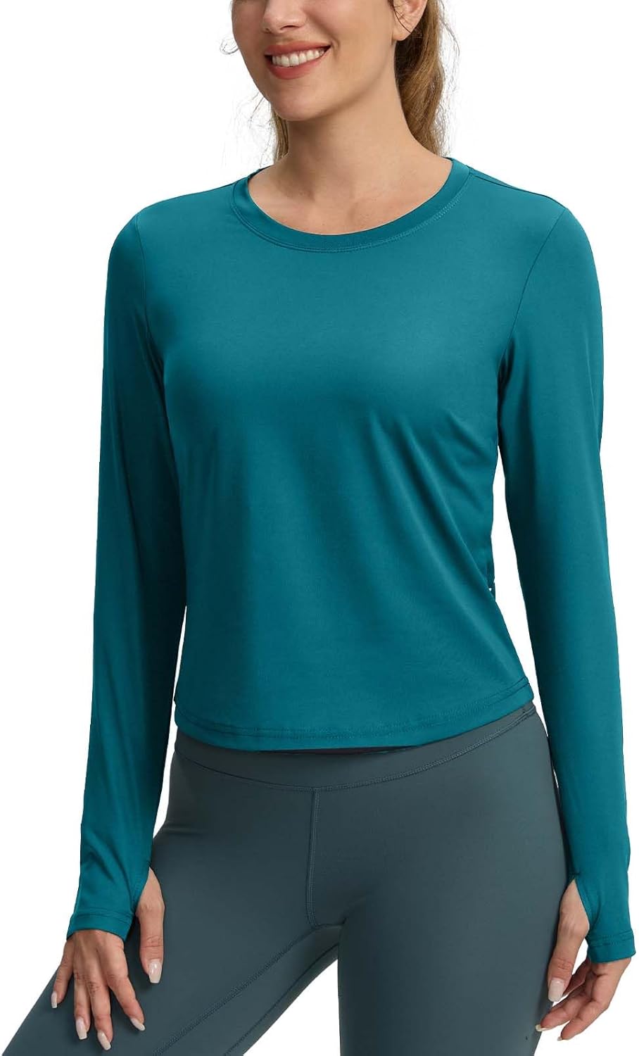 Quick Dry Long Sleeve Workout Top by Seamaid