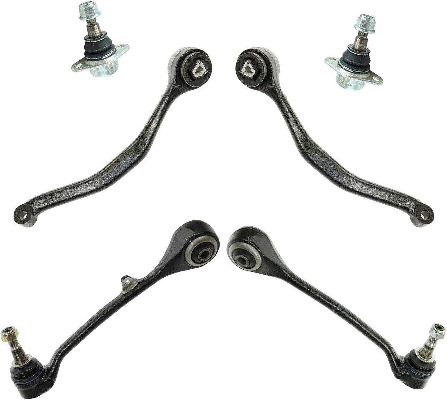 TRQ Front Control Arm with Ball Joint Set for BMW X3 2007-2010