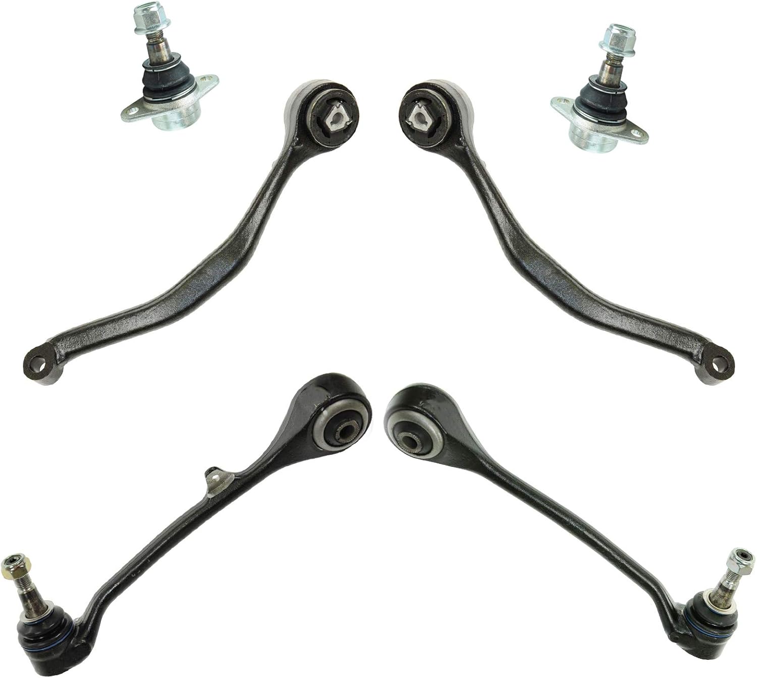 TRQ Front Control Arm with Ball Joint Set for BMW X3 2007-2010