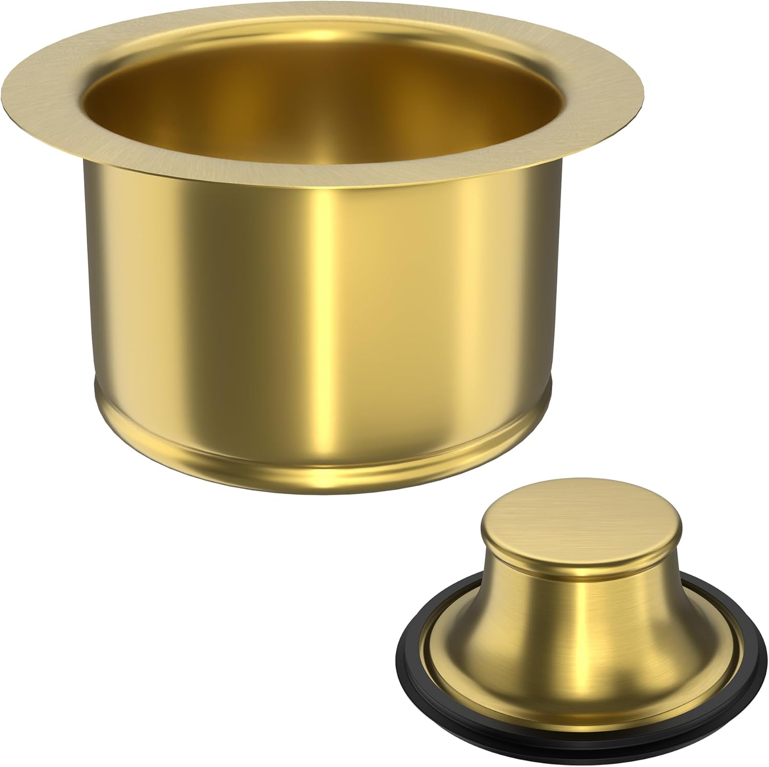 Extended Garbage Disposal Flange and Stopper for Kitchen Sinks