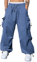 Baggy Cargo Pants for Men - Trendy Loose Fit Parachute Joggers