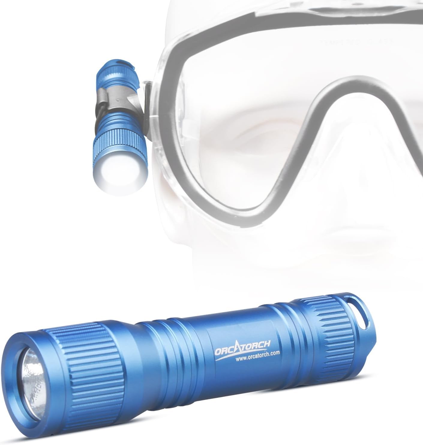 ORCATORCH D560 Mini Scuba Dive Light for Underwater Adventures