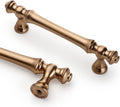 3.75 in Champagne Bronze Cabinet Handles 10 Pack - Brushed Brass