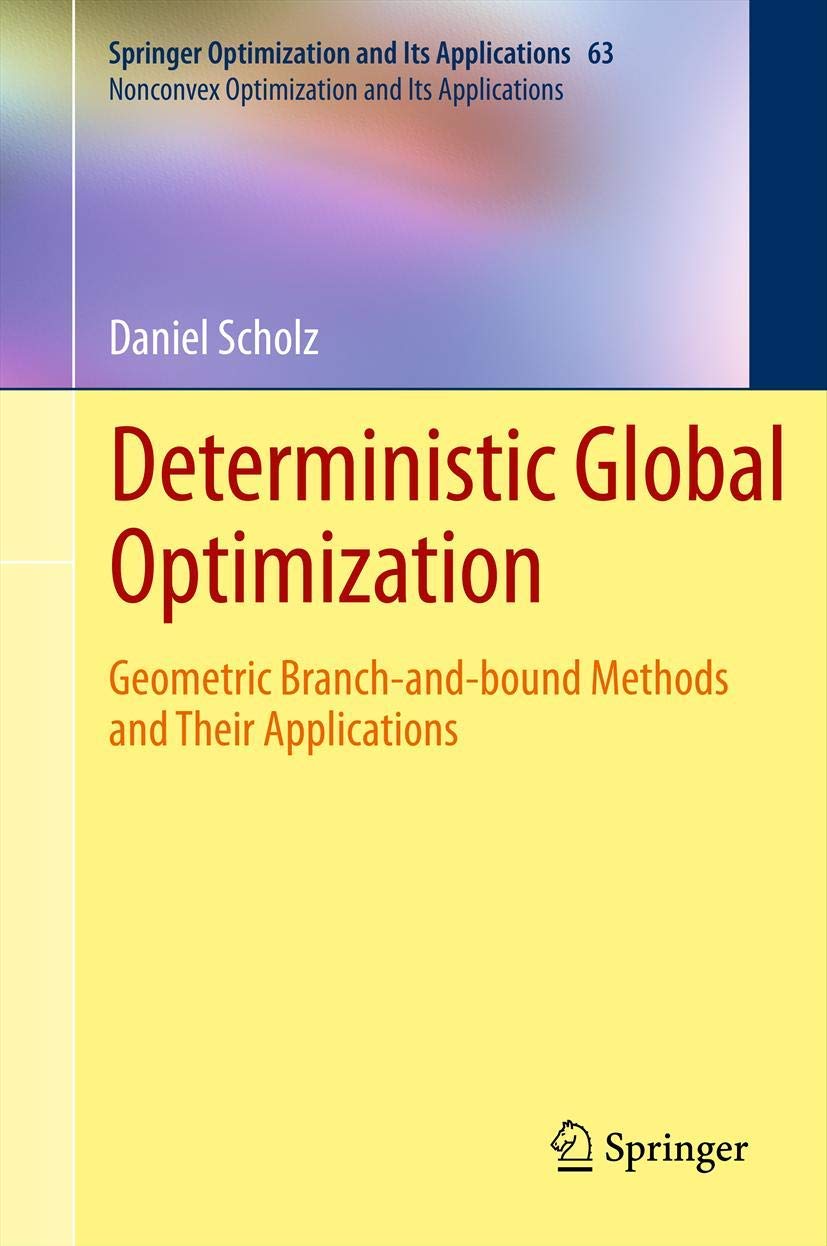 Deterministic Global Optimization: Geometric Branch-and-bound Methods