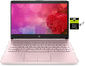 HP Stream Laptop: Ultra Light, 8GB RAM, 192GB Storage, Win 11, Pink