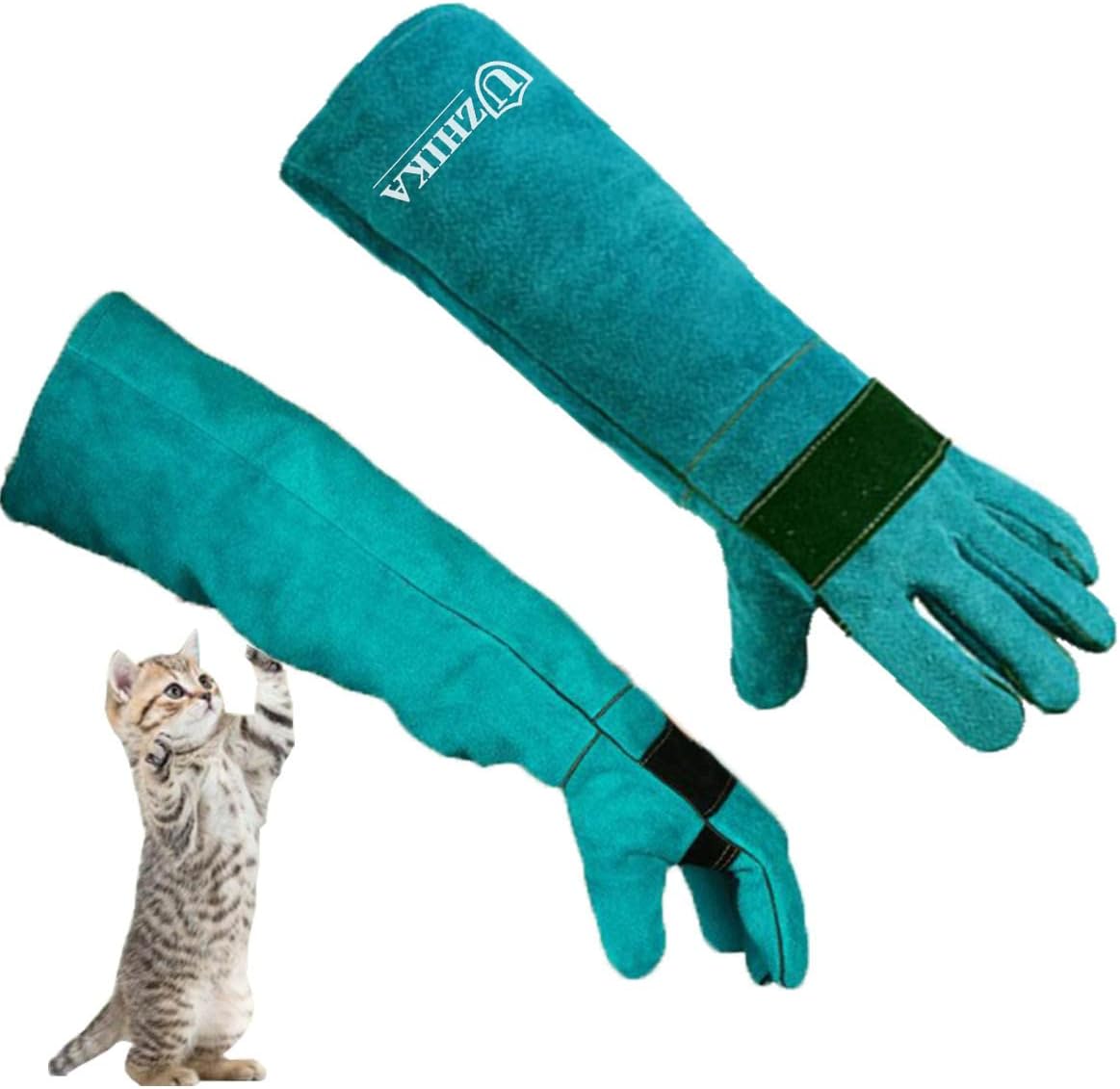 Uzhika Protective Gloves: Keep Safe from Animal Scratches!