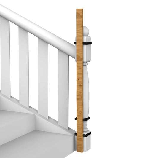 Perma Child Safety Tall Banister Kit - Secure Baby Gates Up to 42