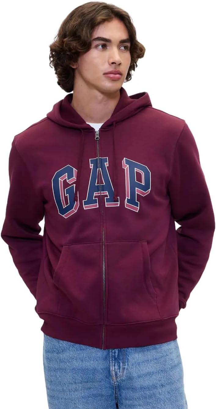 GAP Logo Heritage Hoodie Full Zip Sweatshirt for All Ages