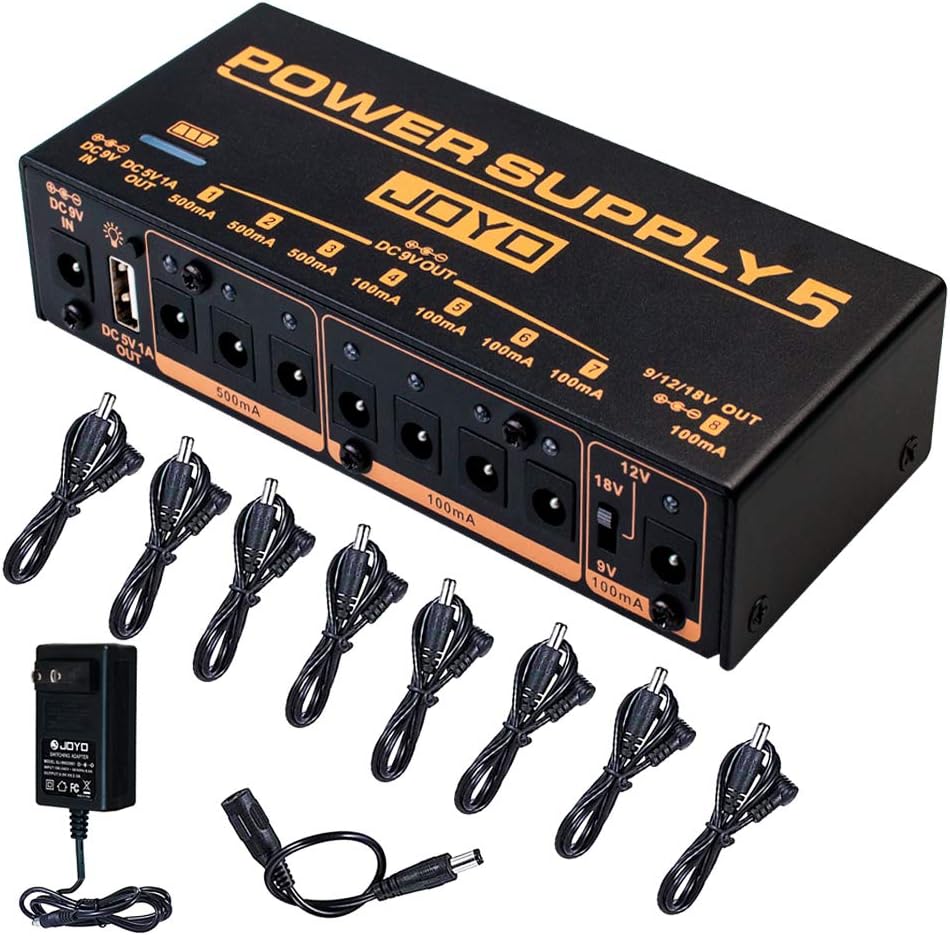 JOYO Rechargeable Battery Guitar Effect Pedal Power Supply