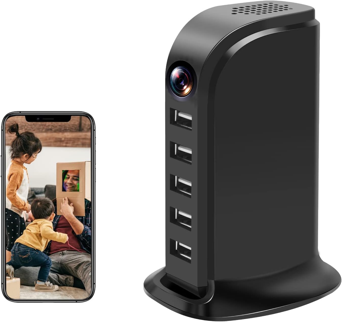 WiFi Hidden Camera Detector USB Charger 1080P HD Security Cam