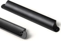 Goo-Ki 6 Pack Black Cabinet Cup Pulls 7.56in c-c - Modern Zinc Bar