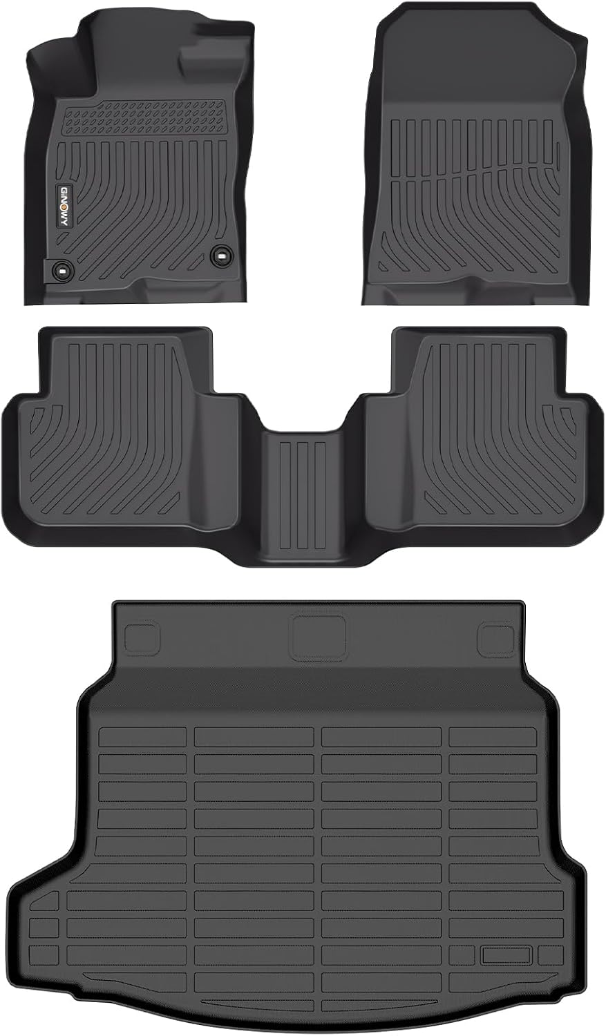 Custom Fit All Weather Floor Mats for Honda Civic Hybrid 2025 2026