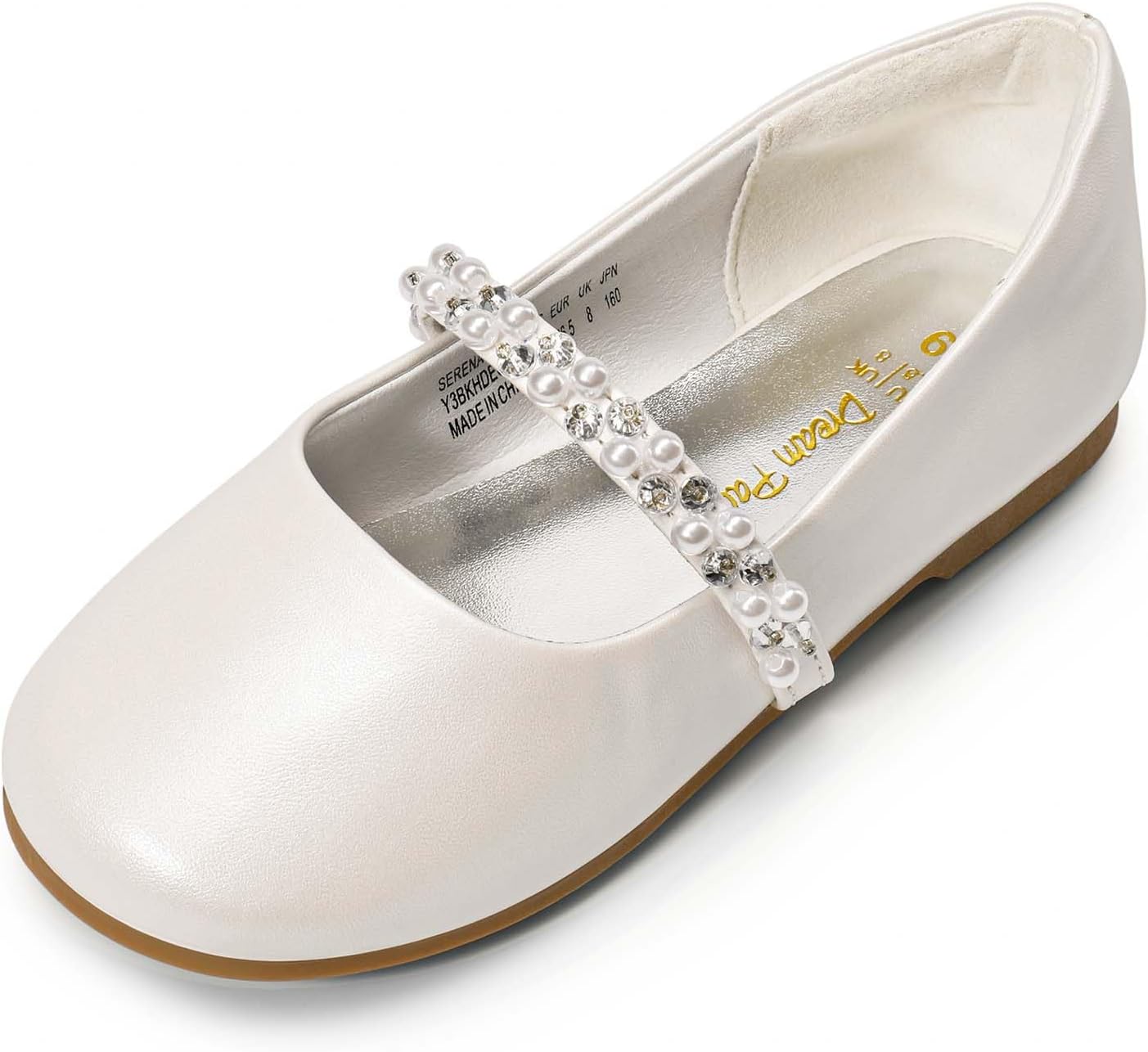 DREAM PAIRS Girls Mary Jane Dress Shoes for Weddings & Parties
